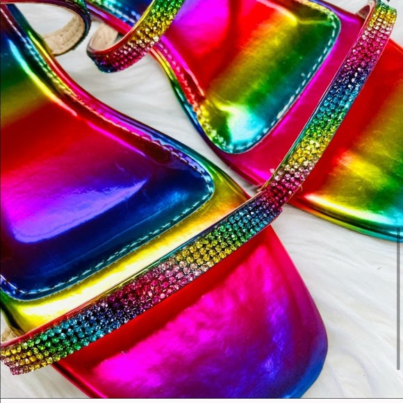 Anna Rhinestone Sandal