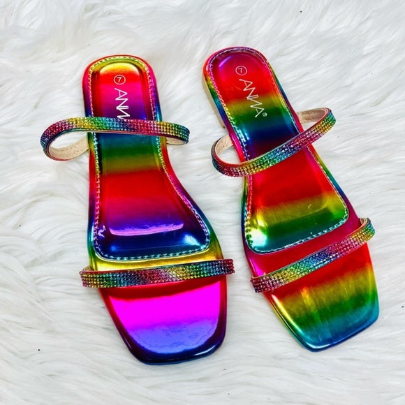 Anna Rhinestone Sandal