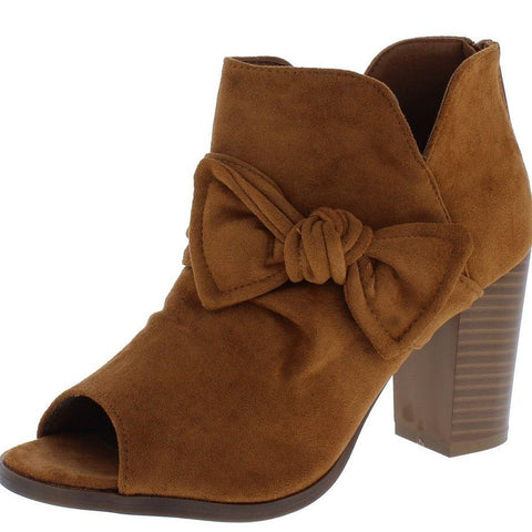 Brown Suede Ankle Boots