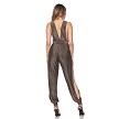 Gold Lurex jumpsuit