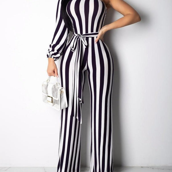 Stripe Jumpsuit